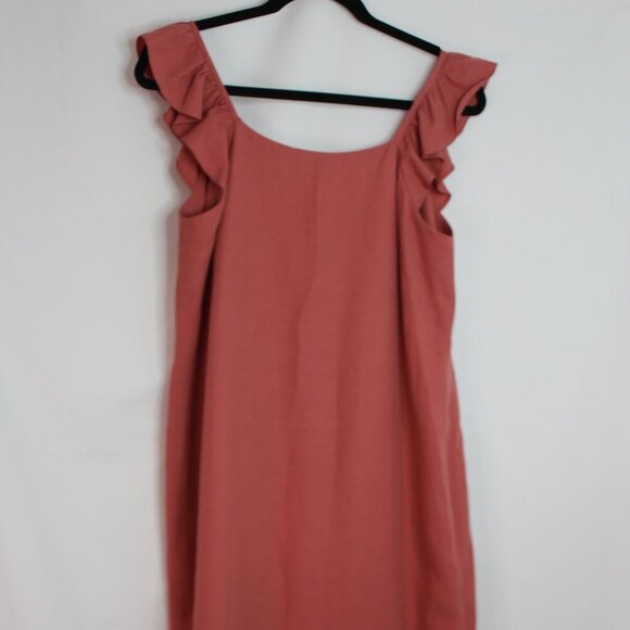 Hatch Collection Jenna Midi Ruffle Button
Front Maternity Dress XS - Picture 6 of 9